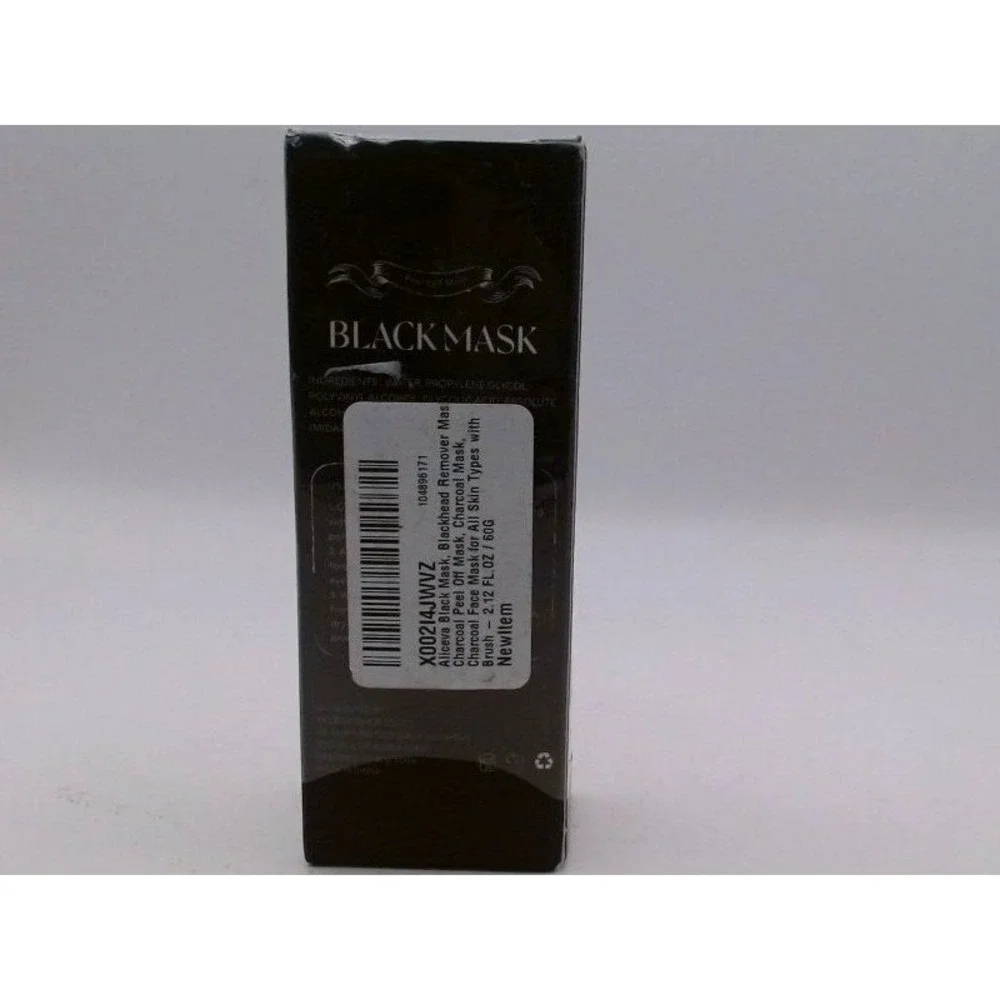 Aliceva - Black Mask, Bamboo Charcoal, 2.12 Fl Oz, BRAND NEW, SEALED